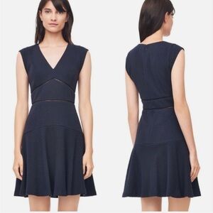 Rebecca Taylor fit and flare pointelle dress
